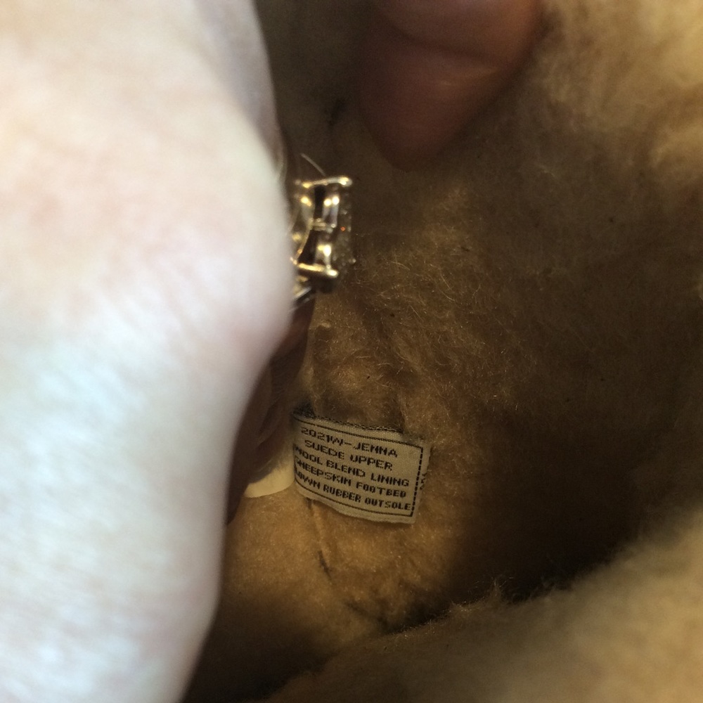 BearPaw Jenna Dark Brown Suede Boots Size 10/41, NWT (NWOB) - Picture 13 of 15